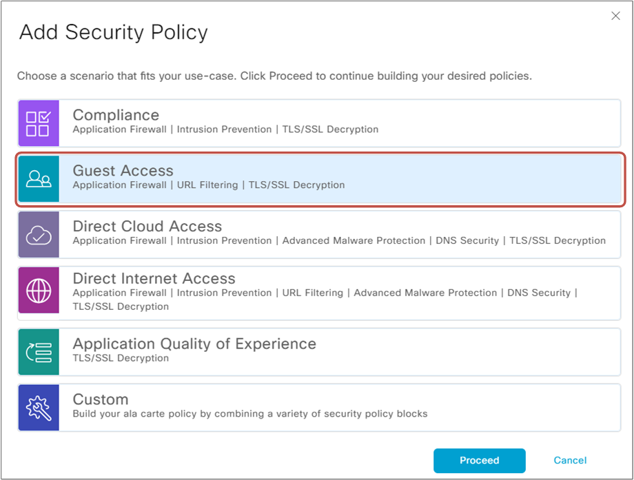 Secure Guest Access Usecase