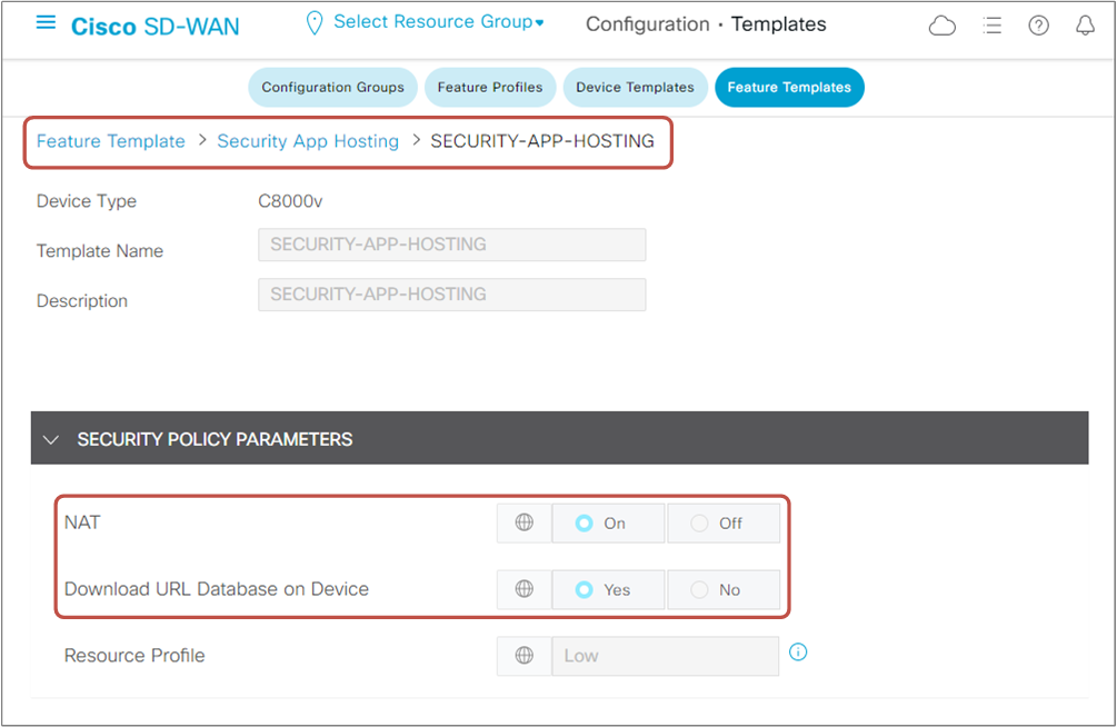 Secure App Hosting Profile